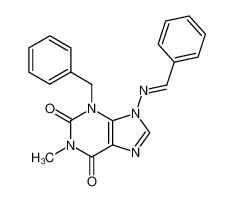 141357-45-1 spectrum, 1-methyl-3-benzyl-9-benzylideneaminoxanthine