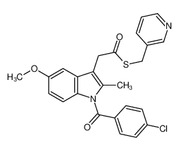 79992-71-5 structure, C25H21ClN2O3S