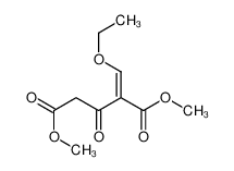 61043-19-4 spectrum, dimethyl 2-(ethoxymethylidene)-3-oxopentanedioate