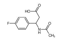 Beta-(乙酰基氨基)-4-氟苯丙酸