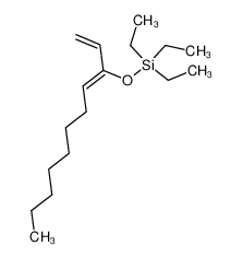 80388-19-8 spectrum, (Z)-3-triethylsilyloxy-1,3-undecadiene