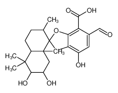 71117-22-1 structure, C23H30O7