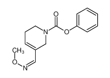 phenyl 5-(methoxyiminomethyl)-3,6-dihydro-2H-pyridine-1-carboxylate 145071-42-7