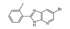 6-bromo-2-(2-iodophenyl)-1H-imidazo[4,5-b]pyridine 850348-98-0