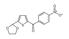 [5-(1,3-dioxolan-2-yl)thiophen-2-yl]-(4-nitrophenyl)methanone 898778-34-2