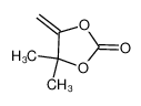 4,4-dimethyl-5-methylidene-1,3-dioxolan-2-one 4437-80-3