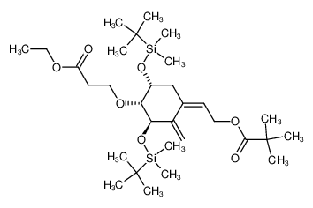 342645-81-2 structure, C31H58O7Si2