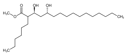 717129-75-4 methyl (3S,5R)-2-hexyl-3,5-dihydroxyhexadecanoate