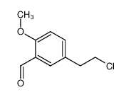 5-(2-chloroethyl)-2-methoxybenzaldehyde 100948-62-7