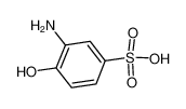 3-Amino-4-hydroxybenzenesulfonic acid 98-37-3