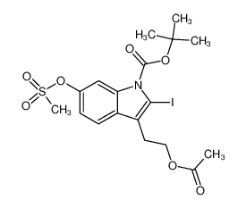 287980-09-0 structure, C18H22INO7S