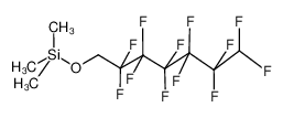 56002-71-2 trimethyl-(1H,1H,7H-dodecafluoroheptyloxy)silane