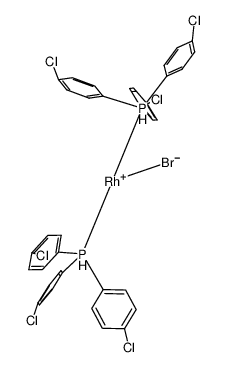 RhH2(tri(p-chlorophenyl)phosphine)2Br