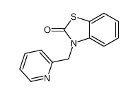 126856-88-0 3-(pyridin-2-ylmethyl)-1,3-benzothiazol-2-one