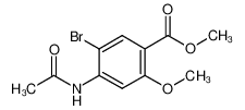 Methyl 4-acetamido-5-bromo-2-methoxybenzoate 4093-34-9