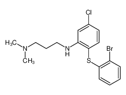 109454-48-0 structure, C17H20BrClN2S