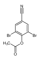 2315-84-6 spectrum, (2,6-dibromo-4-cyanophenyl) acetate