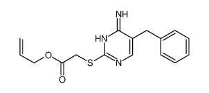 Allyl [(4-amino-5-benzyl-2-pyrimidinyl)sulfanyl]acetate 476302-23-5