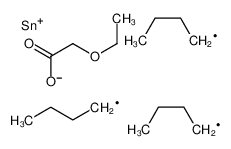 7565-74-4 structure, C16H37O3Sn