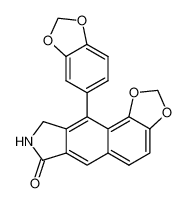 10-(1,3-benzodioxol-5-yl)-8,9-dihydro-7H-[1,3]benzodioxolo[4,5-f]isoindol-7-one 203935-39-1