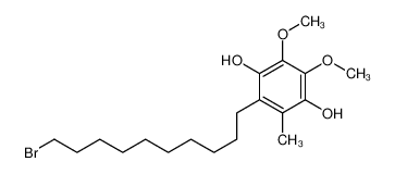 336184-90-8 structure, C19H31BrO4