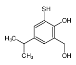 2-(hydroxymethyl)-4-propan-2-yl-6-sulfanylphenol 88661-21-6