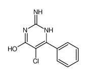 2-amino-5-chloro-6-phenyl-1H-pyrimidin-4-one 72962-09-5