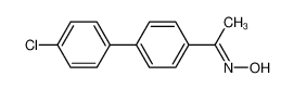 31438-15-0 1-(4'-chloro-biphenyl-4-yl)-ethanone oxime