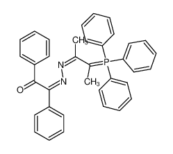 triphenyl[1-methyl-2-[(phenacylidene)hydrazono]propylidene]phosphorane 81724-92-7