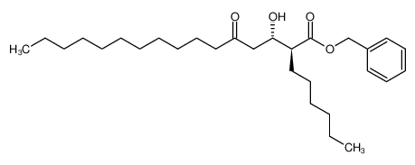 296242-35-8 spectrum, (2S,3S)-2-Hexyl-3-hydroxy-5-oxo-hexadecanoic acid benzyl ester