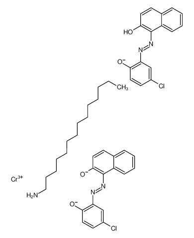 88377-66-6 structure, C46H50Cl2CrN5O4