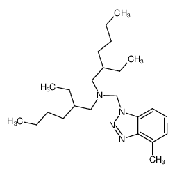 N,N-bis(2-ethylhexyl)-4-methyl-1H-benzotriazole-1-methylamine 80584-90-3