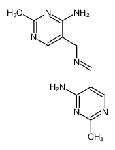 108482-83-3 (4-amino-2-methyl-pyrimidin-5-ylmethyl)-(4-amino-2-methyl-pyrimidin-5-ylmethylen)-amine