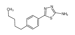 5-(4-Pentyl-phenyl)-[1,3,4]thiadiazol-2-ylamine