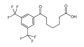 7-[3,5-bis(trifluoromethyl)phenyl]-7-oxoheptanoic acid 898788-13-1