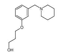 87078-26-0 3-[3-(piperidin-1-ylmethyl)phenoxy]propan-1-ol