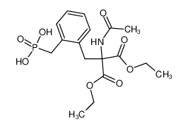 134510-12-6 spectrum, (2-(2-acetamido-3-ethoxy-2-(ethoxycarbonyl)-3-oxopropyl)benzyl)phosphonic acid