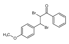 10325-67-4 spectrum, 2,3-dibromo-3-(4-methoxyphenyl)-1-phenylpropan-1-one