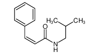 (Z)-N-(2-methylpropyl)-3-phenylprop-2-enamide 23784-49-8