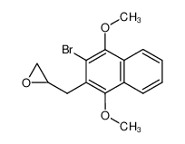 404908-61-8 3-bromo-2-(2',3'-epoxypropyl)-1,4-dimethoxynaphthalene