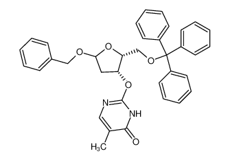 188559-35-5 spectrum, 2-((2R,3R)-5-Benzyloxy-2-trityloxymethyl-tetrahydro-furan-3-yloxy)-5-methyl-3H-pyrimidin-4-one