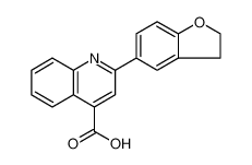 4-Quinolinecarboxylic acid, 2-(2,3-dihydro-5-benzofuranyl)- 872284-07-6