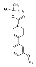 4-(3-methoxy-phenyl)-3,6-dihydro-2H-pyridine-1-carboxylic acid tert-butyl ester 194669-45-9