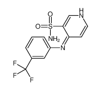 38030-43-2 structure, C12H10F3N3O2S