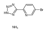 5-bromo-2-(2H-tetrazol-5-yl)pyridine ammonium salt 1374651-37-2