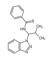 117067-51-3 N-(1-(1H-benzo[d][1,2,3]triazol-1-yl)-2-methylpropyl)benzothioamide