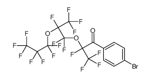 1-(4-bromophenyl)-2,3,3,3-tetrafluoro-2-[1,1,2,3,3,3-hexafluoro-2-(1,1,2,2,3,3,3-heptafluoropropoxy)propoxy]propan-1-one 67727-74-6