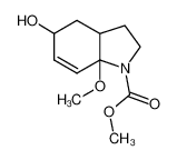 1009557-77-0 5-hydroxy-7a-methoxy-2,3,3a,4,5,7a-hexahydroindole-1-carboxylic acid methyl ester