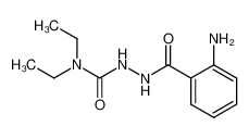 93595-33-6 2-(2-aminobenzoyl)-N,N-diethylhydrazine-1-carboxamide