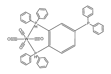 245337-62-6 structure, C46H35O4P3W